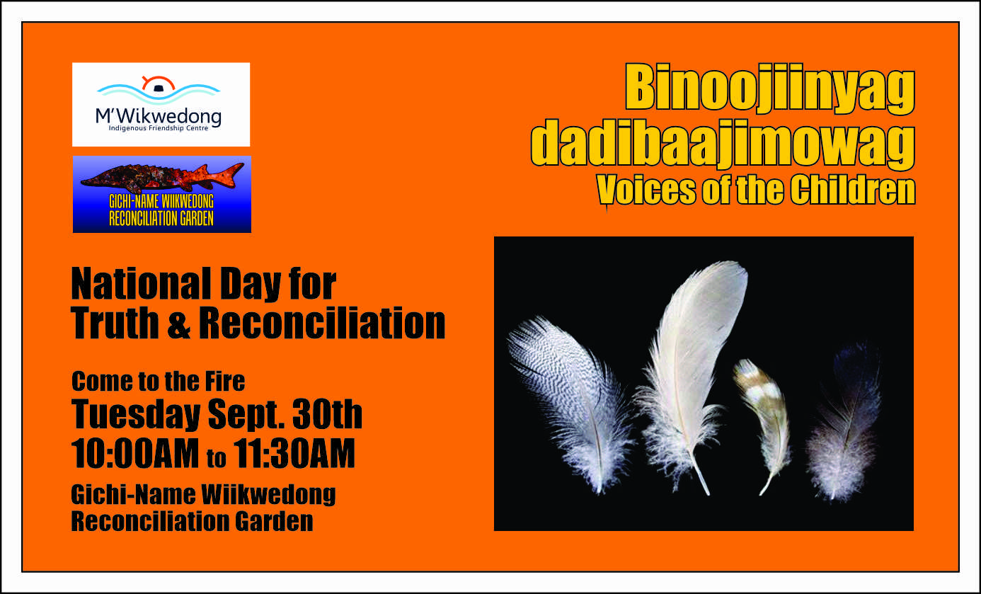 Event image Voices of the Children  @ The Gichi Name Wiikwedong-Reconciliation-Garden